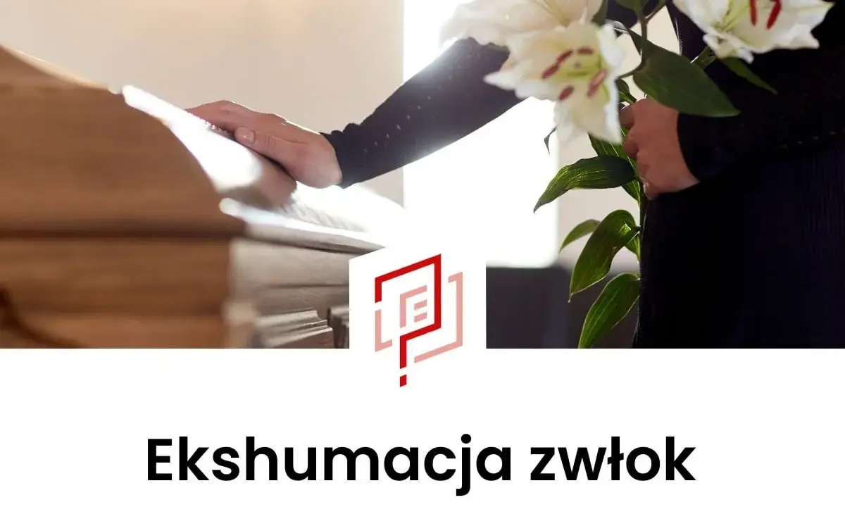 Dłoń na trumnie, bukiet lilii. Dowiedz się, ile kosztuje ekshumacja zwłok i jakie są formalności.