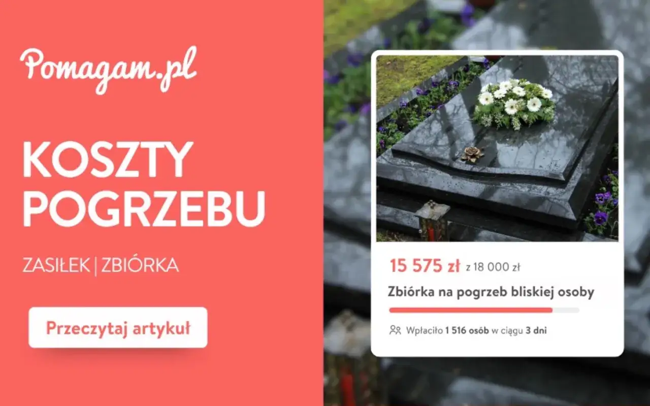 Pomagam.pl: koszty pogrzebu, zbiórka na pogrzeb bliskiej osoby. Co to jest całun? Dowiedz się więcej.